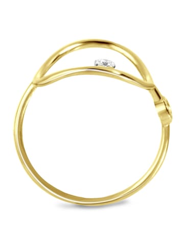 OR Carats Gouden ring met diamant