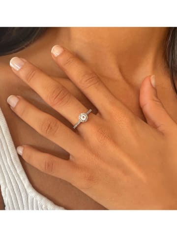 OR Carats Witgouden ring met diamanten en edelsteen