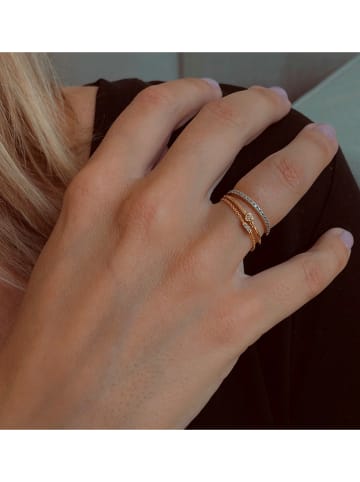 OR Carats Gold-Ring mit Diamanten
