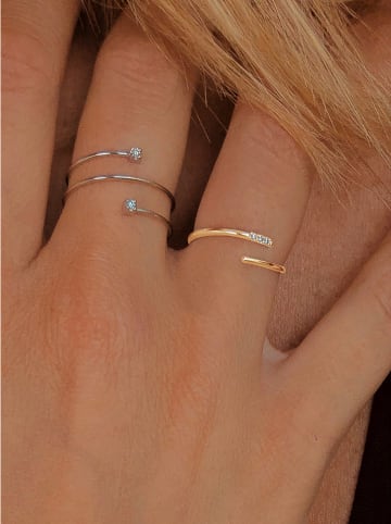 OR Carats Gold-Ring mit DIamanten