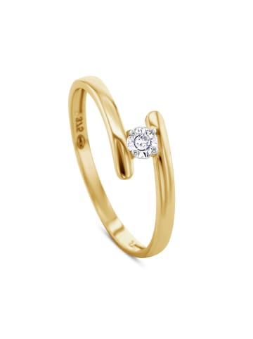OR Carats Gouden ring met diamant