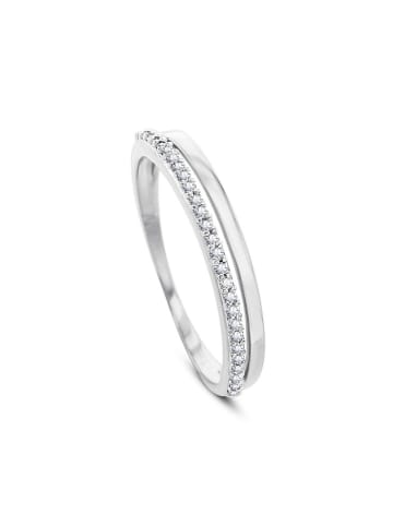 OR Carats Weißgold-Ring mit Diamanten