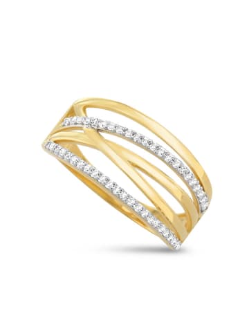 OR Carats Gouden ring met diamanten