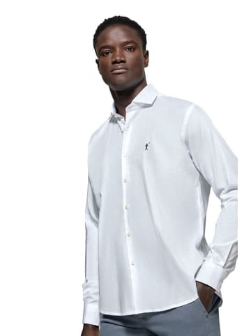 Polo Club Hemd - Slim fit - in Weiß