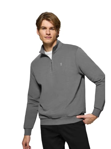 Polo Club Sweatshirt in Grau