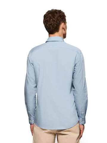 Polo Club Blouse - slim fit - lichtblauw