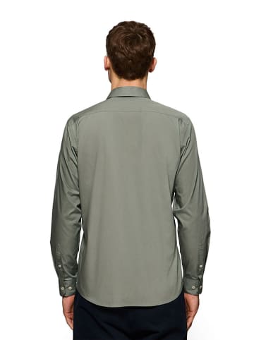 Polo Club Hemd - Slim fit - in Khaki
