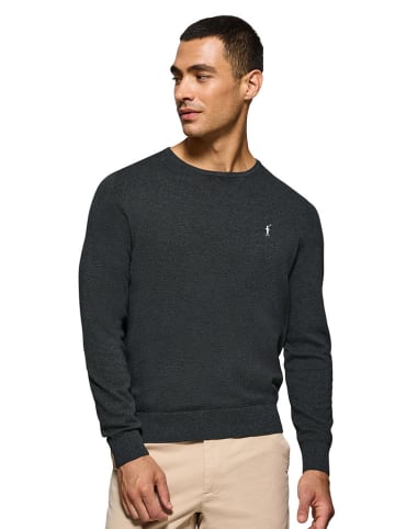 Polo Club Pullover in Anthrazit