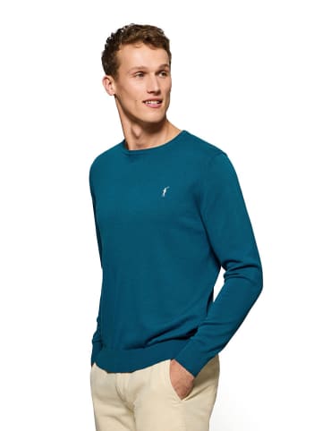 Polo Club Pullover in Blau