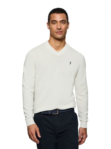 Polo Club Pullover in Creme