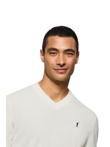 Polo Club Pullover in Creme