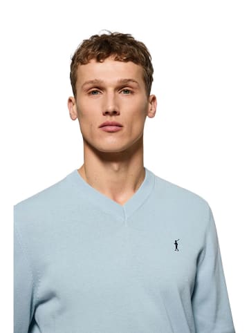 Polo Club Pullover in Hellblau