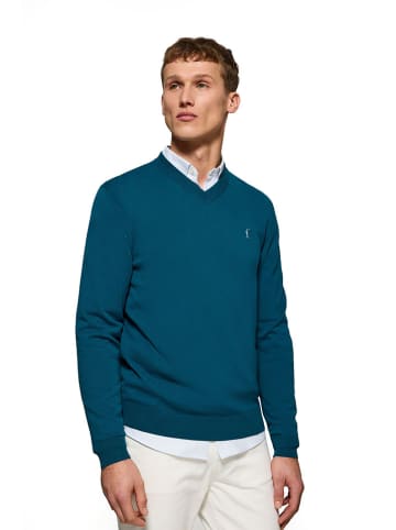Polo Club Pullover in Blau