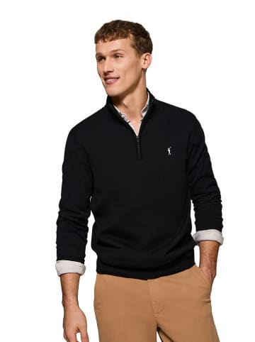 Polo Club Pullover in Schwarz