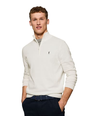 Polo Club Pullover in Creme