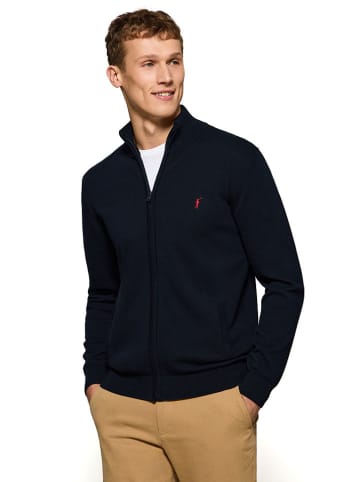 Polo Club Cardigan in Dunkelblau
