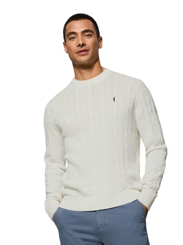 Polo Club Pullover in Creme