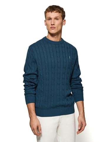 Polo Club Sweter w kolorze niebieskim