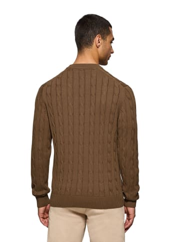 Polo Club Pullover in Braun