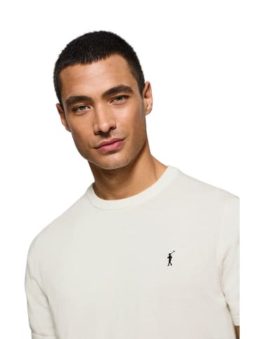 Polo Club Pullover in Creme