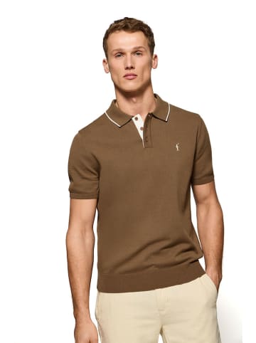 Polo Club Poloshirt bruin