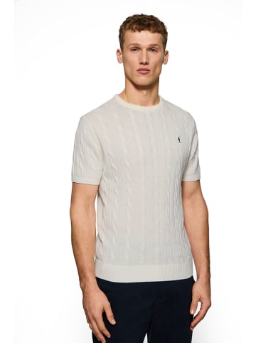Polo Club Sweter w kolorze kremowym