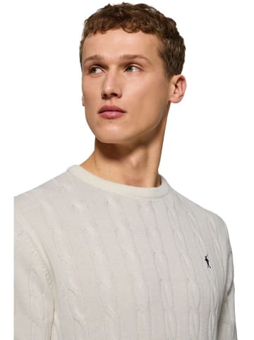 Polo Club Pullover in Creme