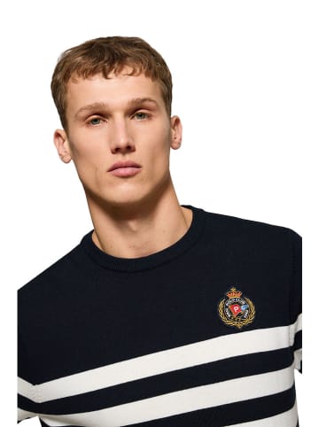 Polo Club Sweter w kolorze czarno-białym