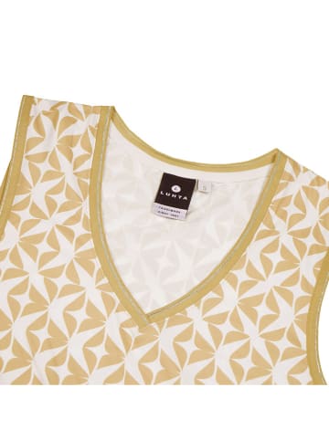 LUHTA Top "Ilttula" in Weiß/ Beige