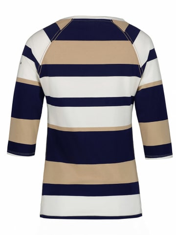 LUHTA Functioneel shirt "Hadli" donkerblauw/beige