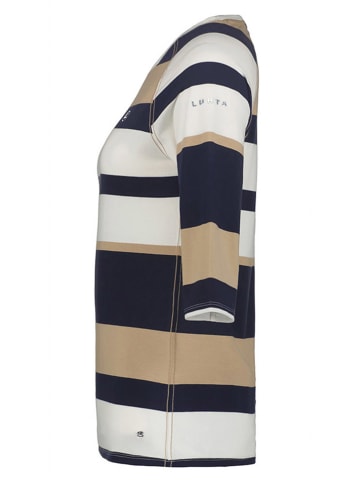 LUHTA Functioneel shirt "Hadli" donkerblauw/beige