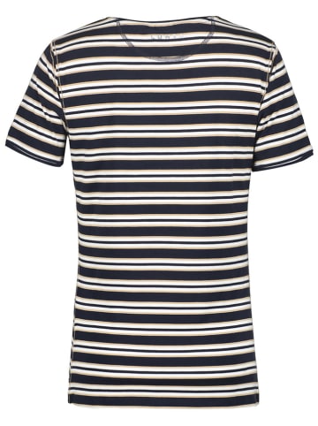 LUHTA Shirt "Kivihaka" donkerblauw/wit