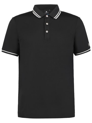 LUHTA Funkcyjna koszulka polo "Alberga" w kolorze czarnym