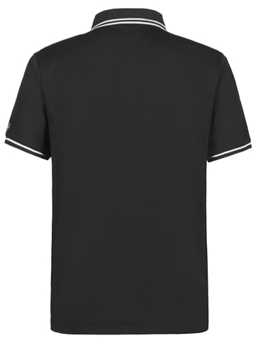 LUHTA Funkcyjna koszulka polo "Alberga" w kolorze czarnym
