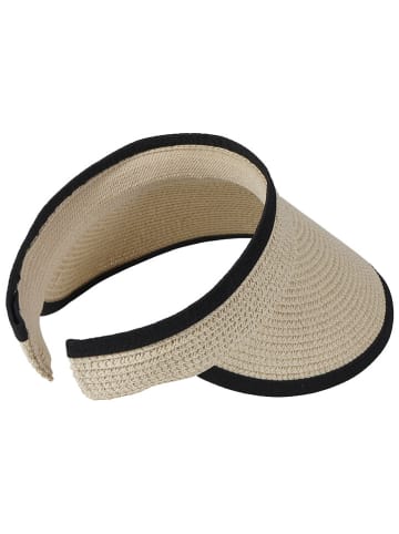 LUHTA Zonneklep "Nummis" beige/zwart