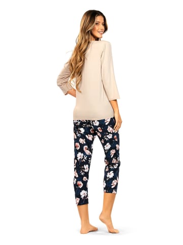 Wiesmann Pyjama crème/zwart