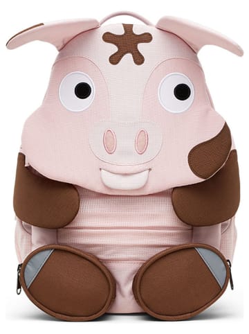 Affenzahn Rucksack "Großer Freund Schwein" in Rosa - (L)31 cm - (B)20 cm - (H)14 cm