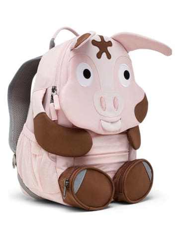 Affenzahn Rucksack "Großer Freund Schwein" in Rosa - (L)31 cm - (B)20 cm - (H)14 cm