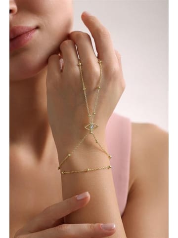 Heliophilia Vergulde armband met sierelement