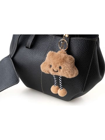 Lucky Bees Schultertasche in Schwarz - (B)28 x (H)22 x (T)13 cm