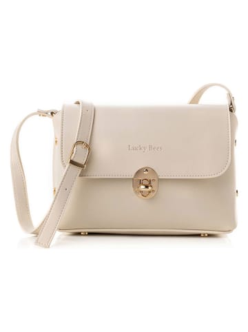 Lucky Bees Umhängetasche in Beige - (B)25 x (H)17 x (T)9 cm