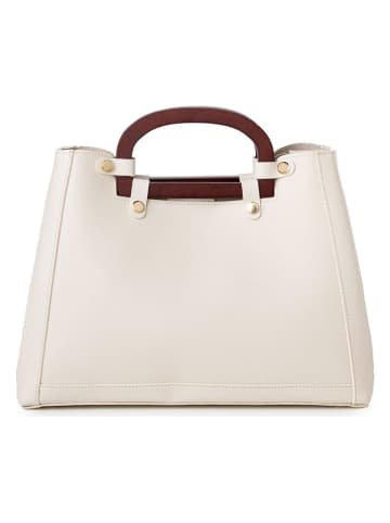 Lucky Bees Handtas crème - (B)35 x (H)25 x (D)13 cm