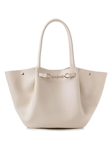 Lucky Bees Schultertasche in Creme - (B)28 x (H)17 x (T)10 cm