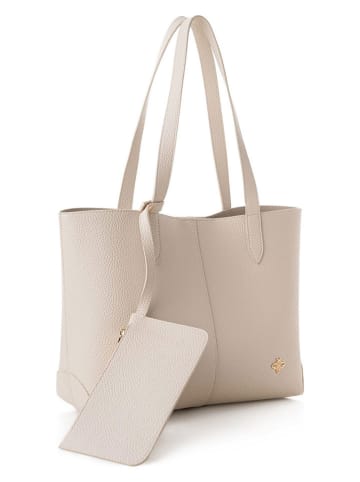 Lucky Bees Schultertasche in Beige - (B)33 x (H)28 x (T)13 cm