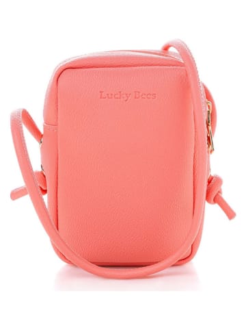 Lucky Bees Umhängetasche in Pink - (B)12 x (H)17 x (T)6 cm