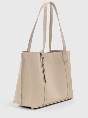 Lucky Bees Schultertasche in Creme - (B)39 x (H)29 cm