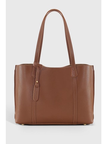 Lucky Bees Schultertasche in Hellbraun- (B)39 x (H)29 cm