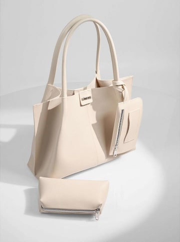 Lucky Bees Shopper in Creme - (B)41 x (H)25 cm