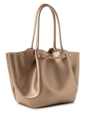 Lucky Bees Schultertasche in Gold - (B)28 x (H)17 x (T)10 cm