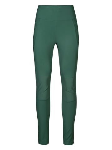 Halti Legginsy funkcyjne "Pallas II" w kolorze zielonym